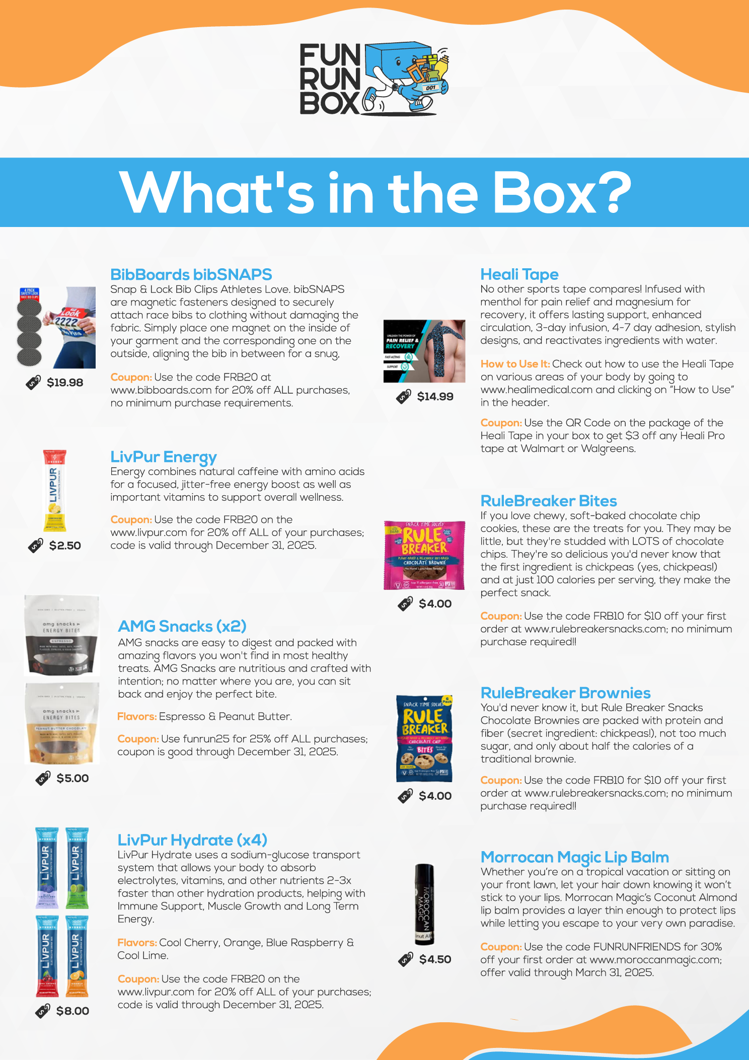 Valentines Box - Fun Run Box