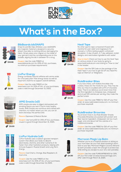 Valentines Box - Fun Run Box