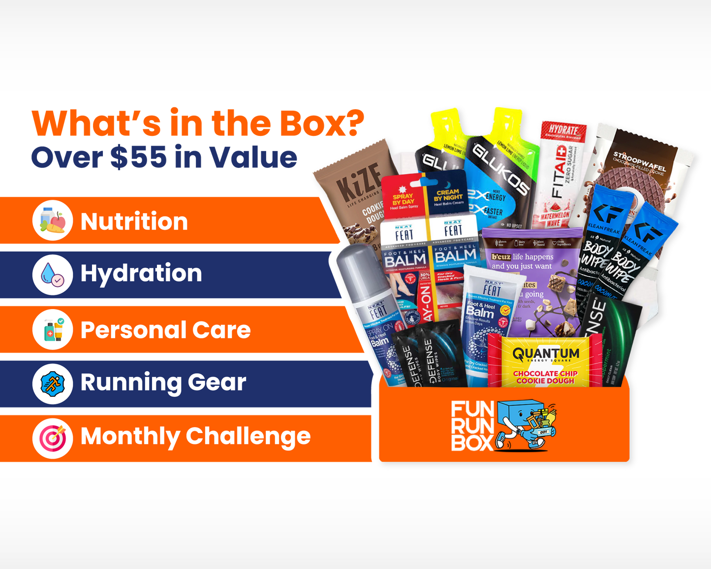 FRB Runners Box - 3 Month Plan - Fun Run Box